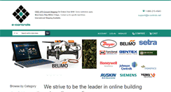 Desktop Screenshot of e-controls.net