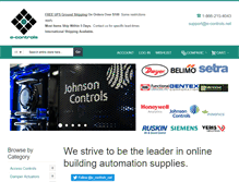 Tablet Screenshot of e-controls.net